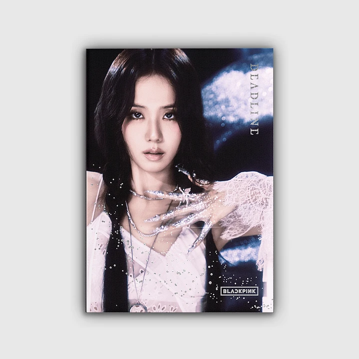ALBUM BLACKPINK - DEADLINE (SILVER Ver.)  2