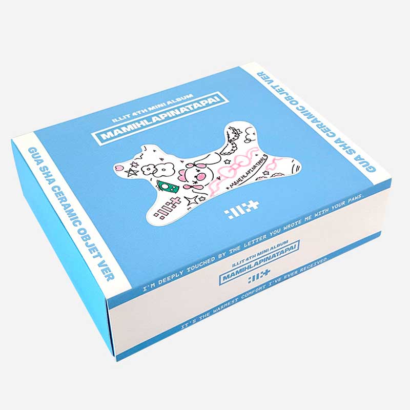 ILLIT album MAMIHLAPINATAPAI Gua Sha Ceramic Objet