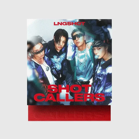 (PREVENTA LIMITADA) LNGSHOT - SHOT CALLERS (STANDARD Ver.) + EVERLINE LUCKYDRAW EVENT PHOTOCARD