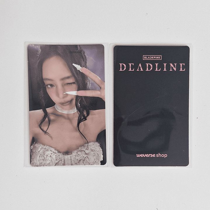 BLACKPINK - DEADLINE WEVERSE SHOP POB 3
