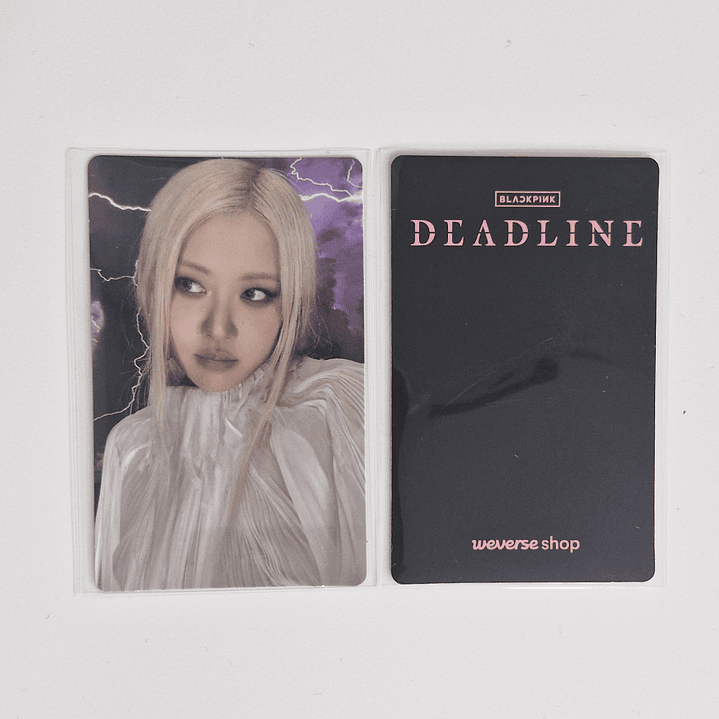 BLACKPINK - DEADLINE WEVERSE SHOP POB 4
