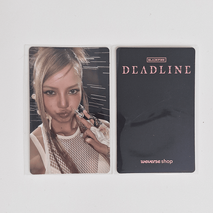 BLACKPINK - DEADLINE WEVERSE SHOP POB 5