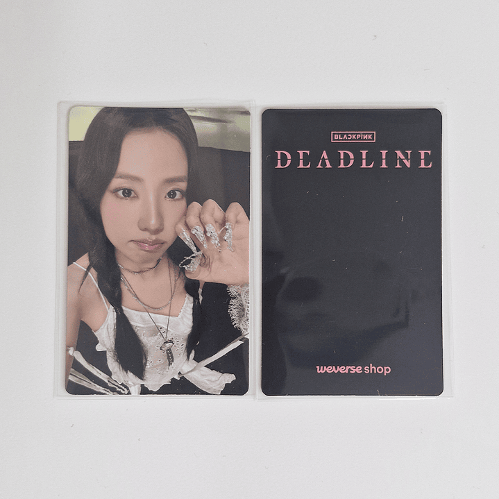 BLACKPINK - DEADLINE WEVERSE SHOP POB 2