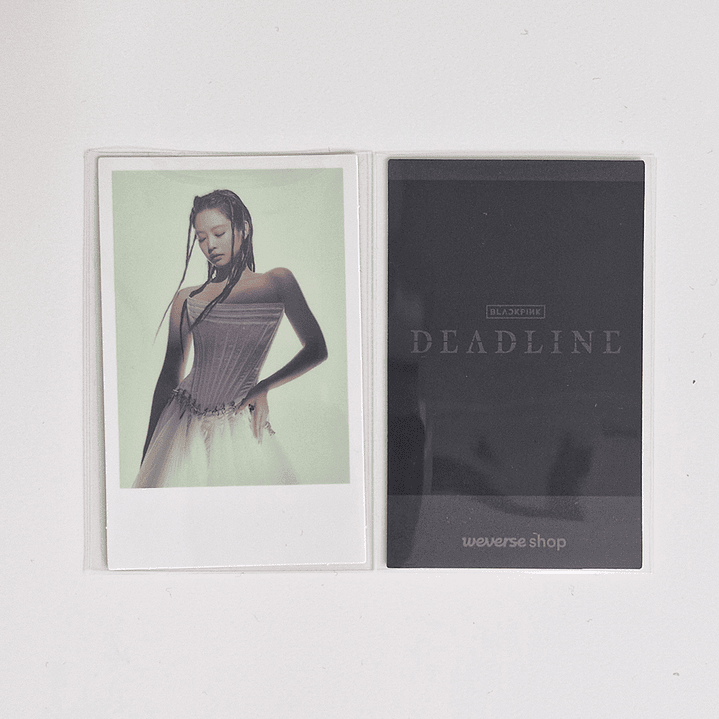 BLACKPINK - DEADLINE WEVERSE SHOP POLAROID POB 3