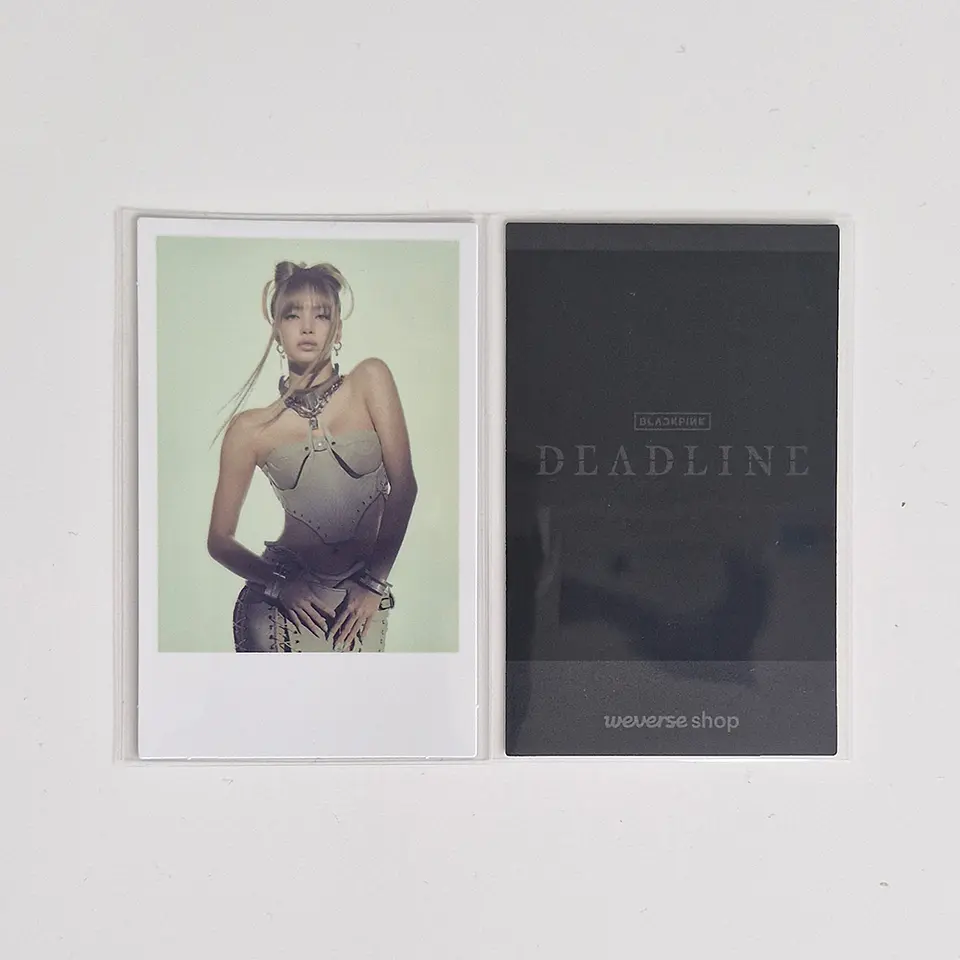 BLACKPINK - DEADLINE WEVERSE SHOP POLAROID POB 5