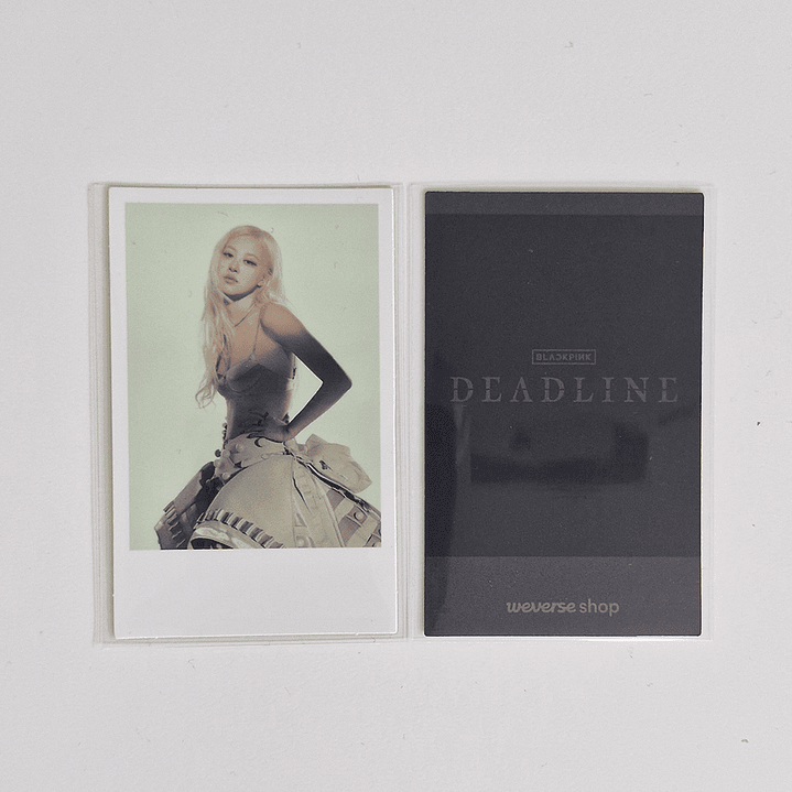 BLACKPINK - DEADLINE WEVERSE SHOP POLAROID POB 4