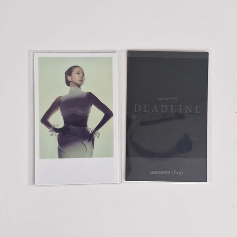 BLACKPINK - DEADLINE WEVERSE SHOP POLAROID POB