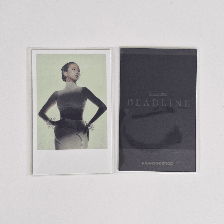 BLACKPINK - DEADLINE WEVERSE SHOP POLAROID POB 2