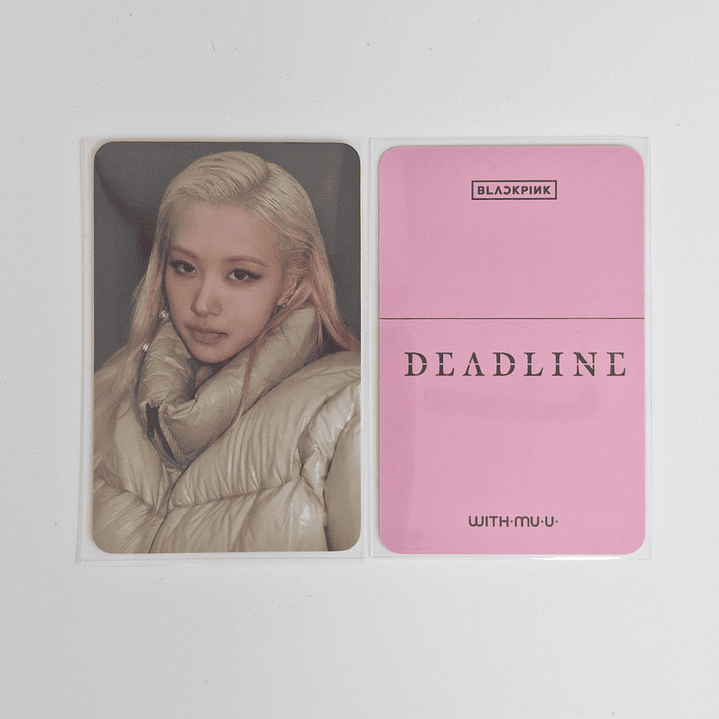 BLACKPINK - DEADLINE WITHMUU POB 4