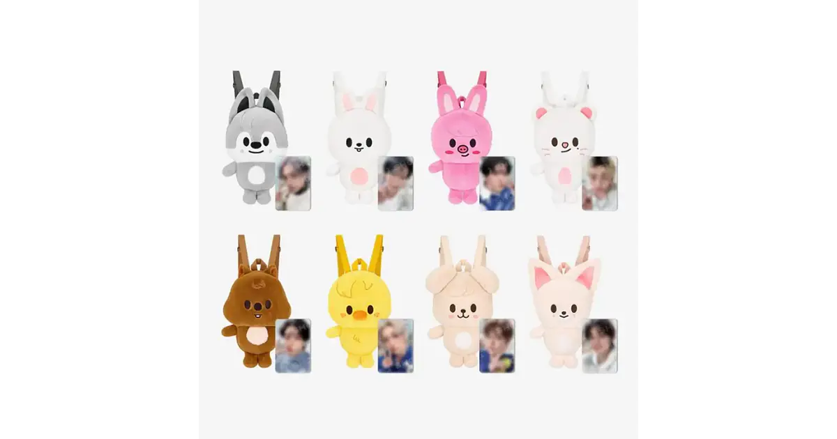 PREVENTA STRAY KIDS SKZOO PLUSH BACKPACK