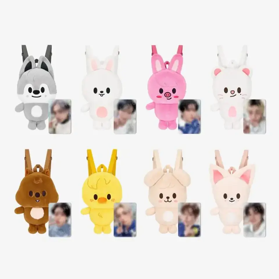 (PRE-VENTA) STRAY KIDS STAY in Our Little House - SKZOO PLUSH BACKPACK 1