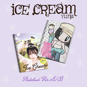 ITZY YUNA - ICE CREAM (PHOTOBOOK Ver.) RANDOM