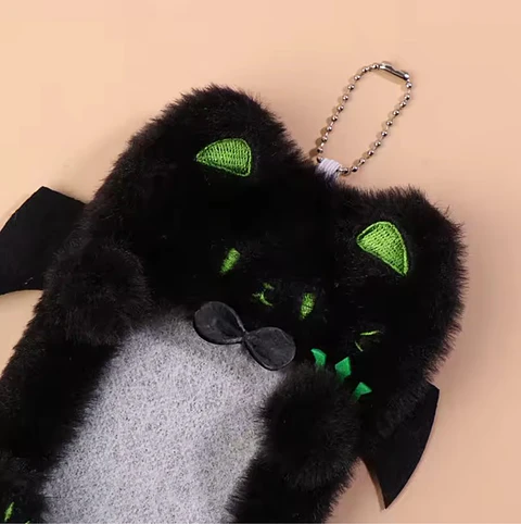 CARD HOLDER "FELPA CAT VAMPIRE"