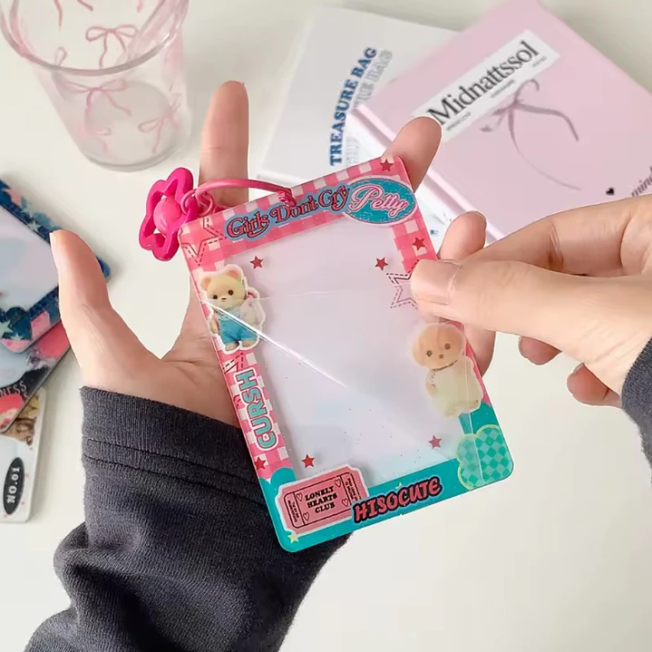 CARD HOLDER ACRILICO 