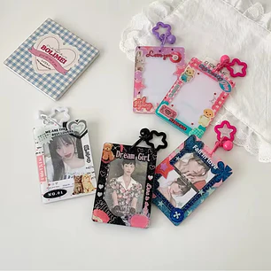 CARD HOLDER ACRILICO 