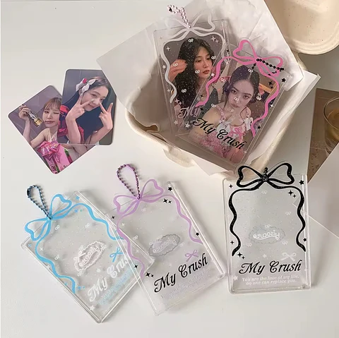CARD HOLDER ACRILICO "MY CRUSH"