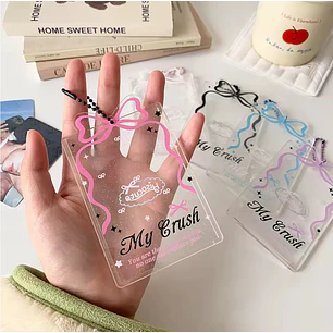 CARD HOLDER ACRILICO 