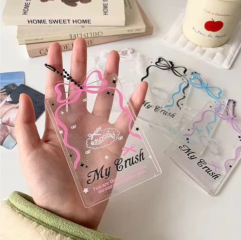 CARD HOLDER ACRILICO "MY CRUSH"