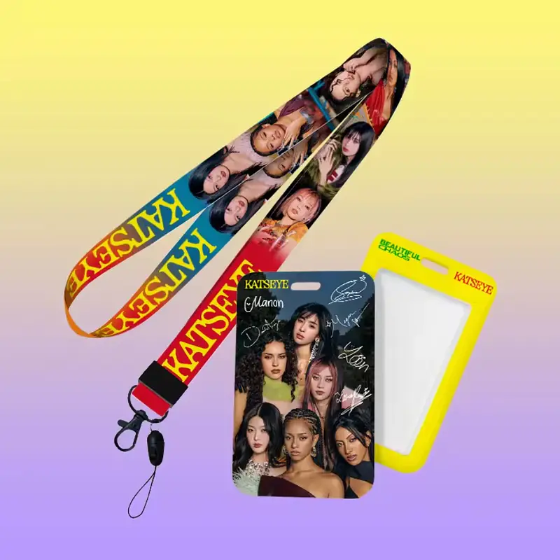 CARD HOLDER + LANYARD KATSEYE 6