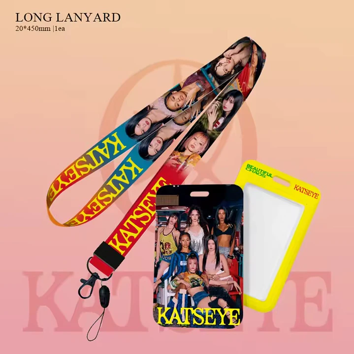 CARD HOLDER + LANYARD KATSEYE 10