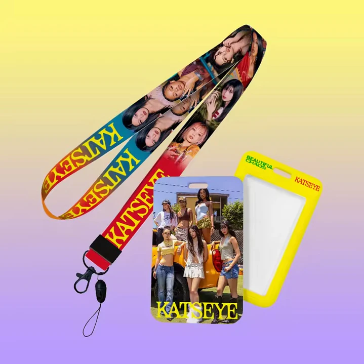 CARD HOLDER + LANYARD KATSEYE 11