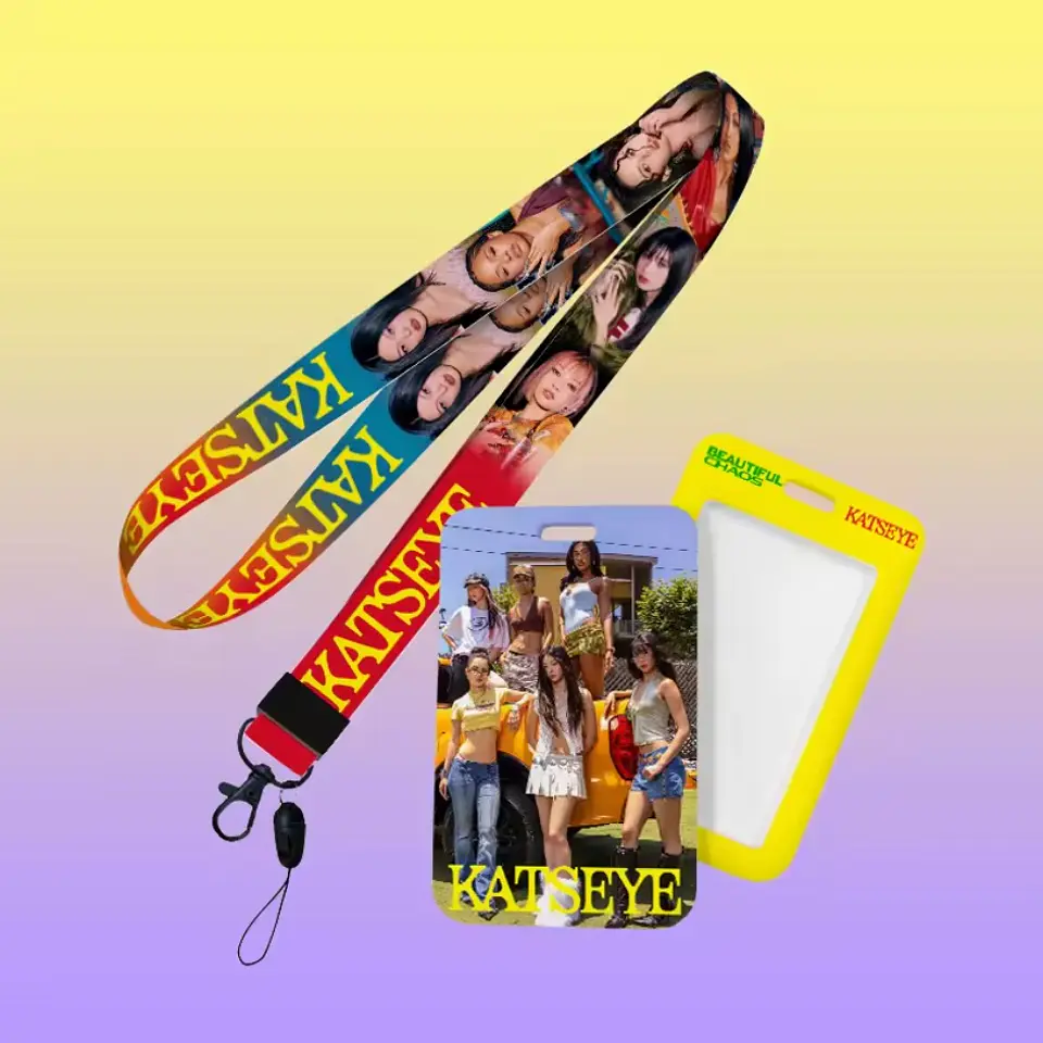 CARD HOLDER + LANYARD KATSEYE 11