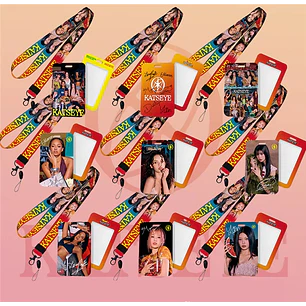 CARD HOLDER + LANYARD KATSEYE