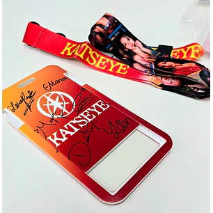 CARD HOLDER + LANYARD KATSEYE