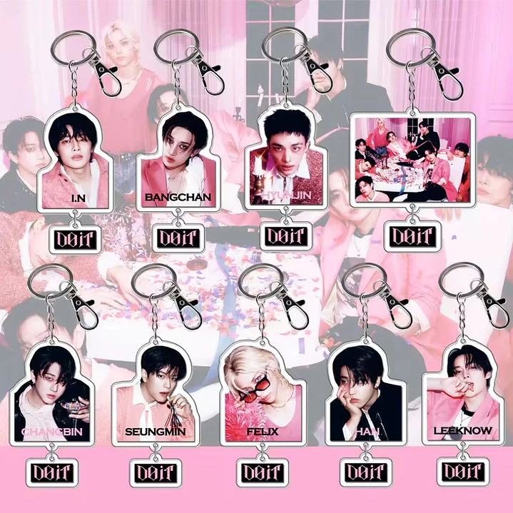 LLAVERO ACRILICO STRAY KIDS 