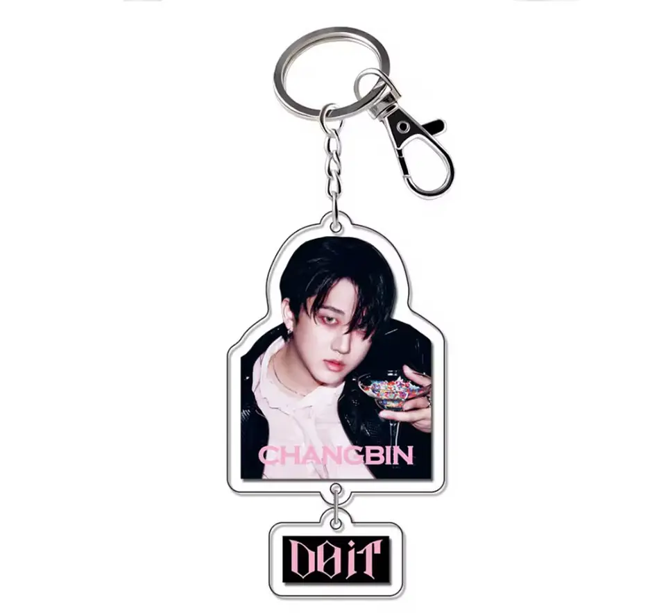 LLAVERO ACRILICO STRAY KIDS 