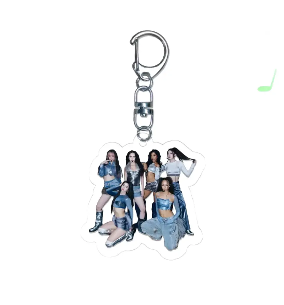 LLAVERO ACRILICO KATSEYE GRUPALES 4