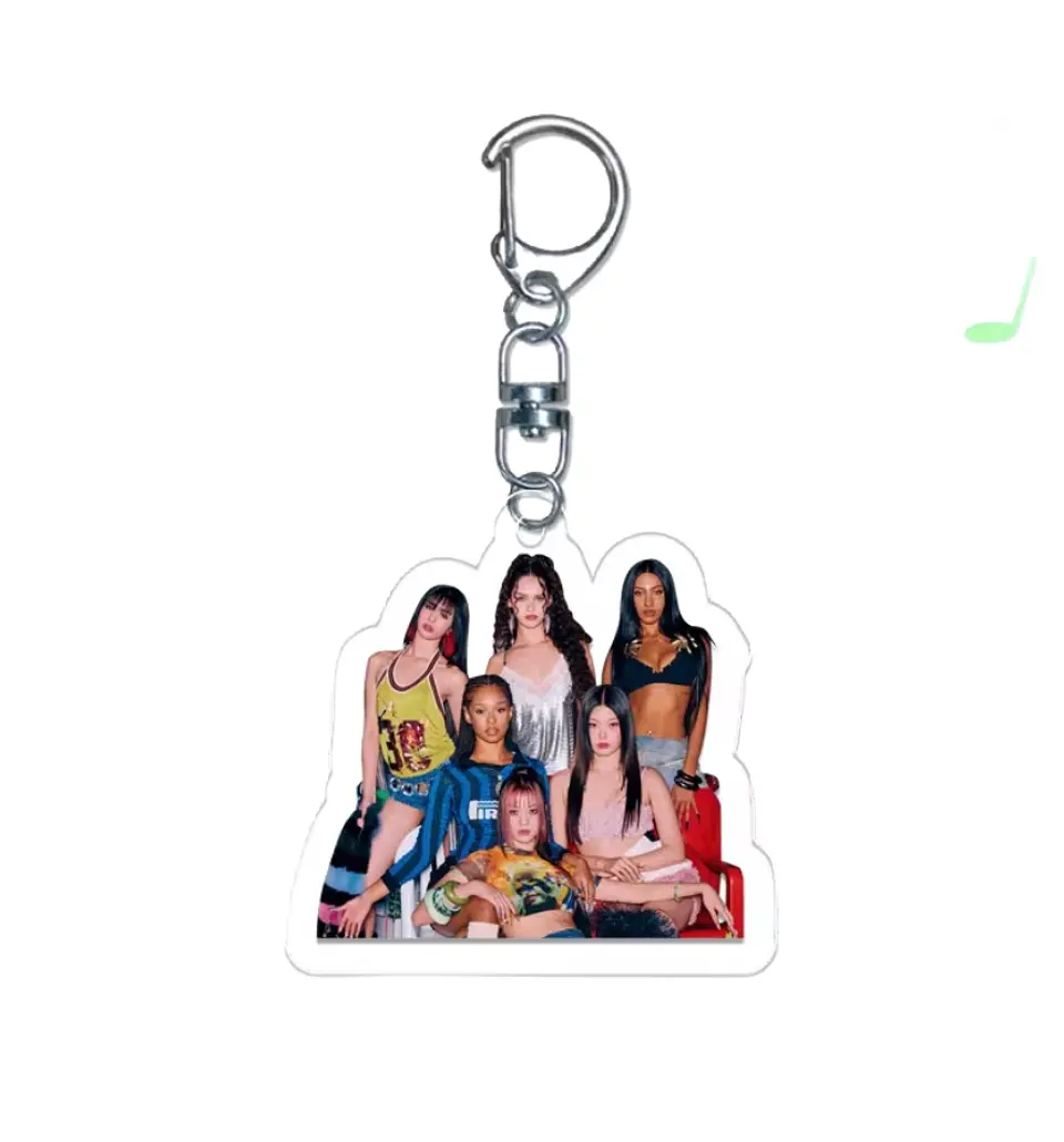 LLAVERO ACRILICO KATSEYE GRUPALES 7