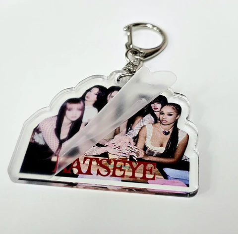 LLAVERO ACRILICO KATSEYE GRUPALES