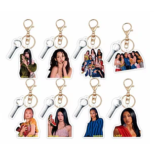 LLAVERO ACRILICO KATSEYE 