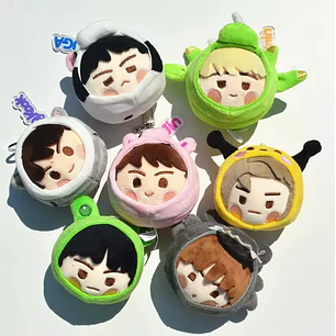 PLUSH KEYRING BTS 