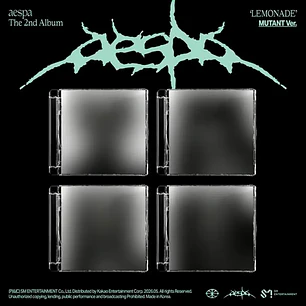 (PREVENTA) AESPA - LEMONADE (MUTANT Ver.) 