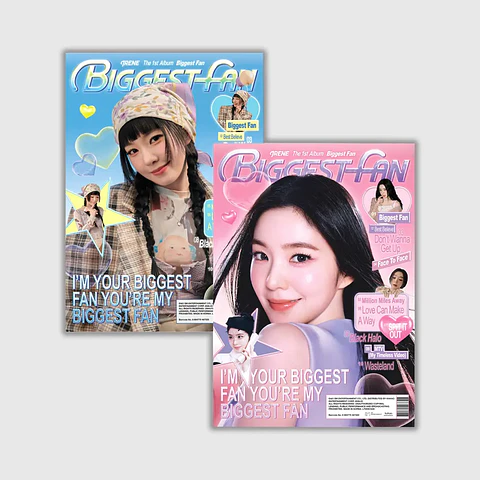 (PREVENTA) RED VELVET IRENE - BIGGEST FAN (PHOTOBOOK Ver.)