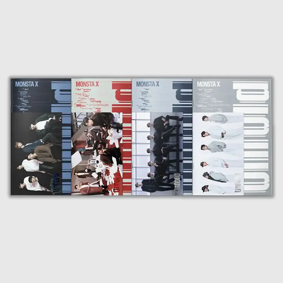 (PREVENTA) MONSTA X - UNFOLD (PHOTOBOOK Ver.) 1