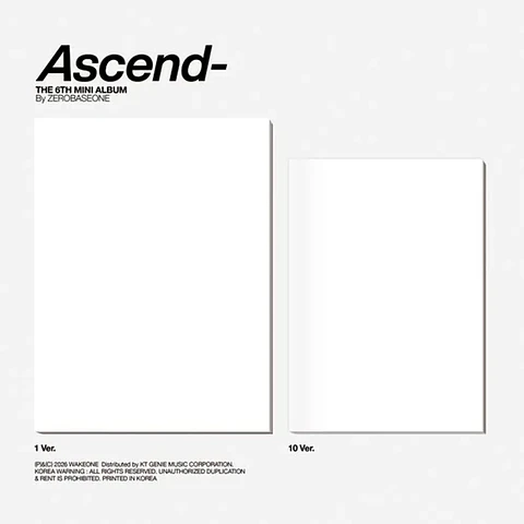 (PREVENTA) ZEROBASEONE - ASCEND-  