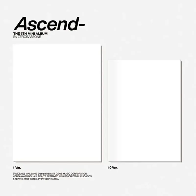 (PREVENTA) ZEROBASEONE - ASCEND-  