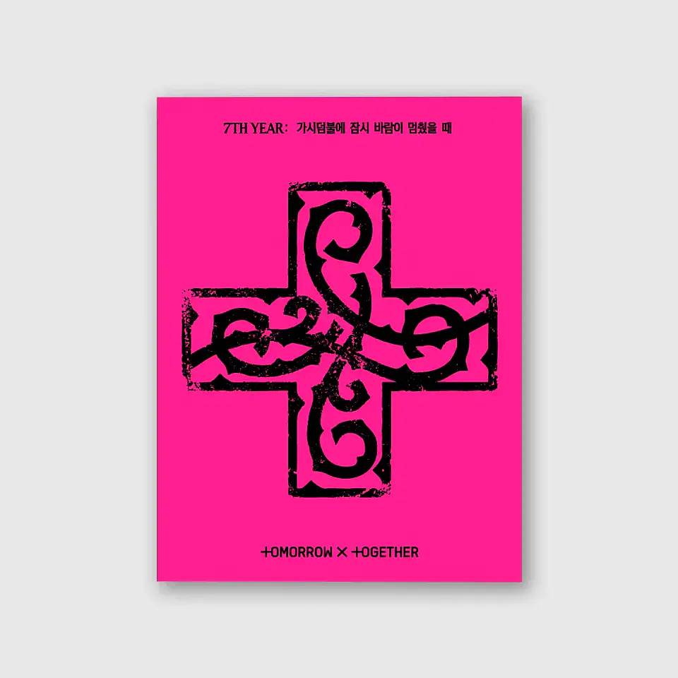 TXT - 7TH YEAR: A MOMENT OF STILLNESS IN THE THORNS (PPULBATU Ver. WEVERSE) RANDOM 1