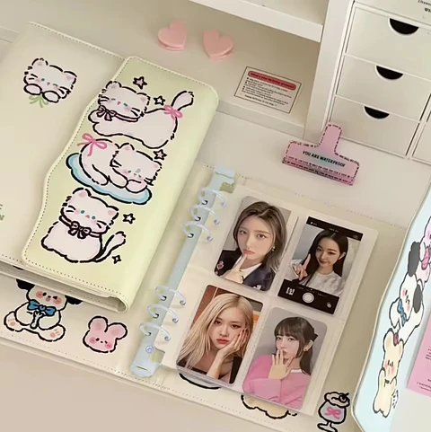 BINDER A5 ECOCUERO "FRIENDS~~"