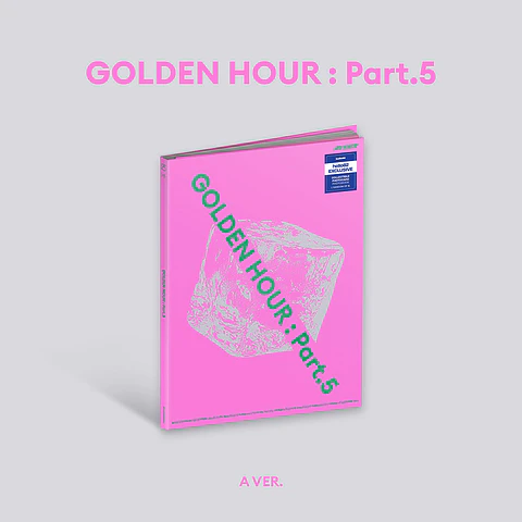 ALBUM ATEEZ - GOLDEN HOUR : PT 5 (PHOTOBOOK Ver.) hello82 INTERNATIONAL EXCLUSIVE 