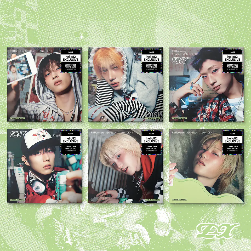 P1HARMONY - EX COMPACT (hello82 EXCLUSIVE) RANDOM 1