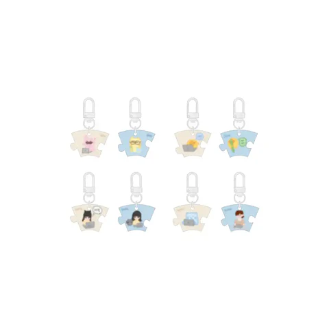 KISS OF LIFE - [DEJA VU] 2026 ASIA FANMEETING TOUR OFFICIAL MD (RANDOM PUZZLE KEYRING)