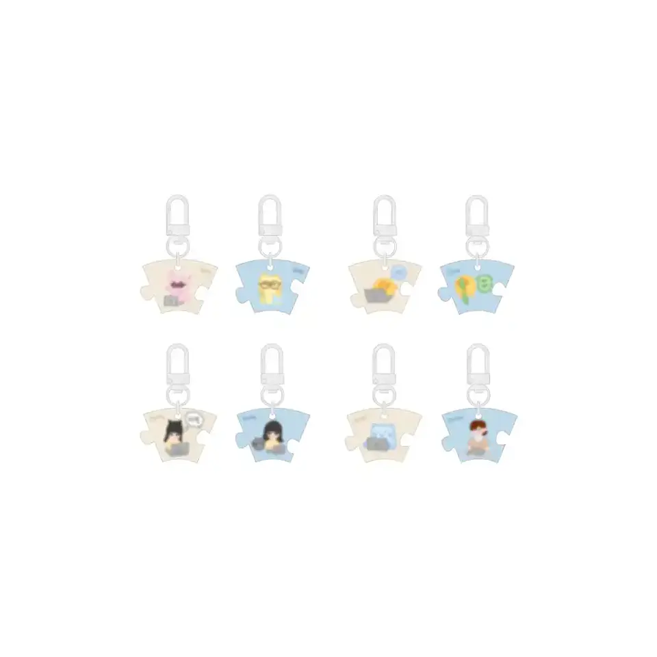KISS OF LIFE - [DEJA VU] 2026 ASIA FANMEETING TOUR OFFICIAL MD (RANDOM PUZZLE KEYRING) 1