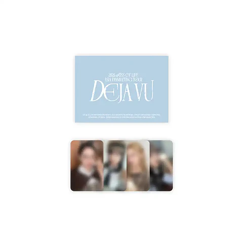 KISS OF LIFE - [DEJA VU] 2026 ASIA FANMEETING TOUR OFFICIAL MD (SECRET MESSAGE CARD SET)