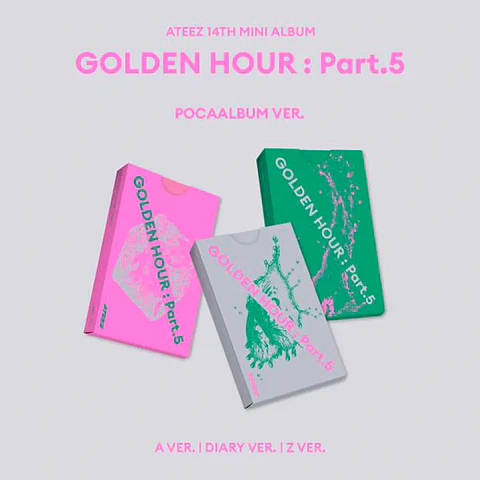 (PREVENTA) ALBUM ATEEZ - GOLDEN HOUR : PT 5 (POCAALBUM Ver.) 