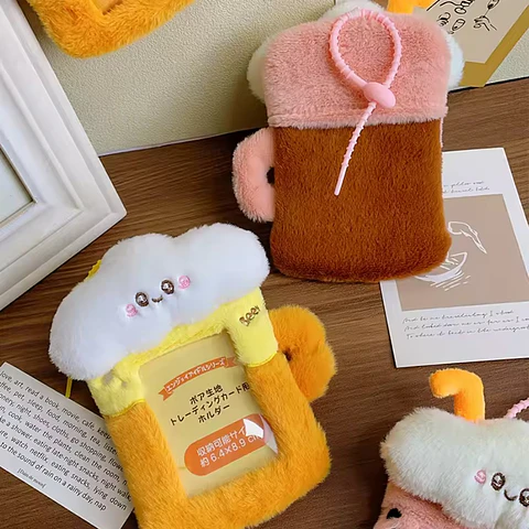 CARD HOLDER FELPA "DRINK"