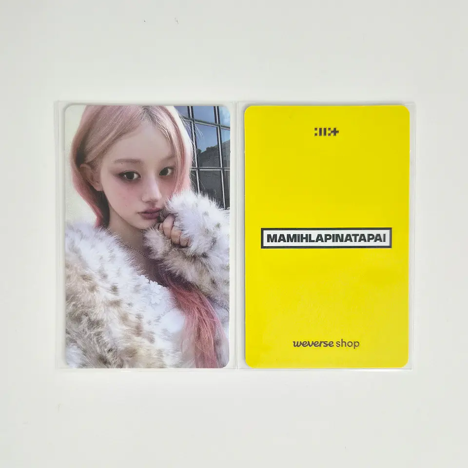 ILLIT - MAMIHLAPINATAPAI WEVERSE SHOP POB 3